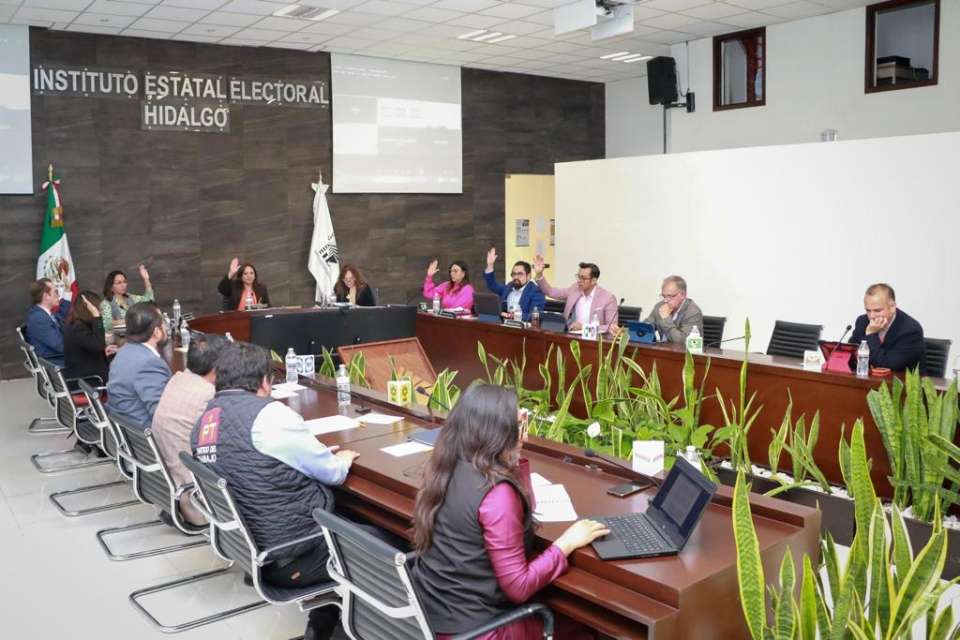 Consejo General del Instituto Estatal Electoral del Estado de Hidalgo. 