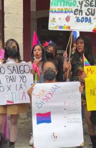 Realizan sin contratiempo marcha LGBT en Huauchinango.
