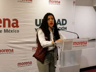 Revela Giulianna Bugarini van más de 4 mil comités formados por Morena en Michoacán