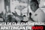 Anuncia Raúl Morón visita de Claudia Sheinbaum a Apatzingán en Mayo